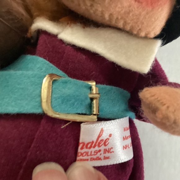 Annalee Mobilitee Thanksgiving Pilgrim With Turkey Rare - Picture 8 of 8